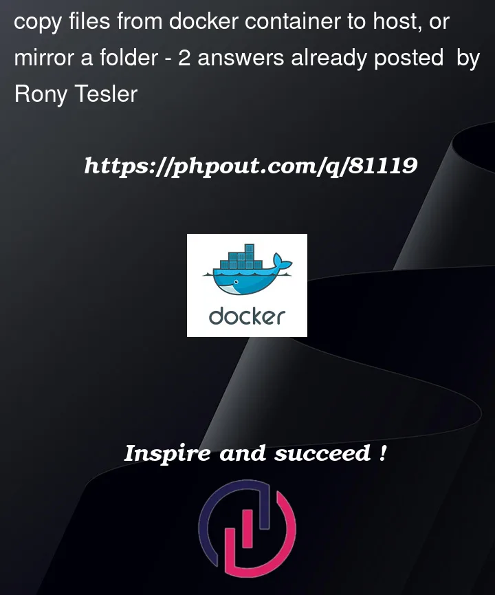 Question 81119 in Docker