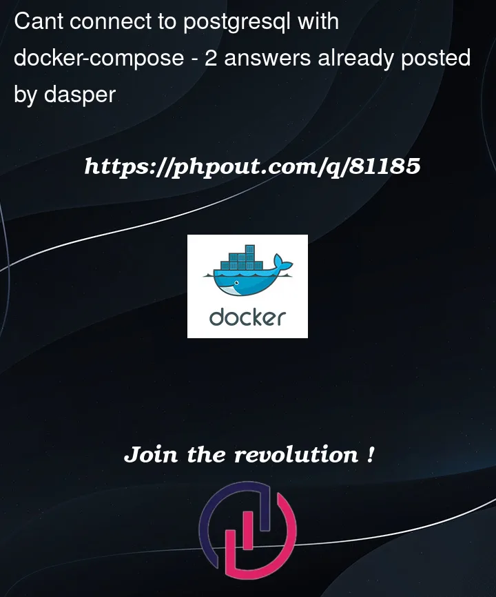 Question 81185 in Docker