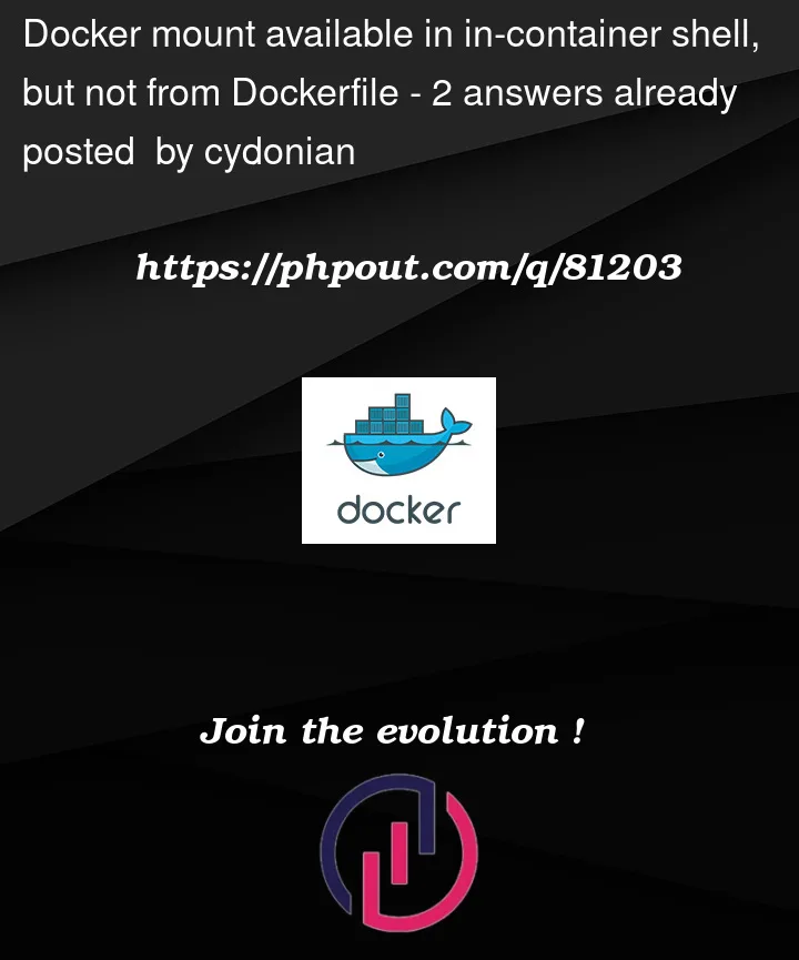 Question 81203 in Docker