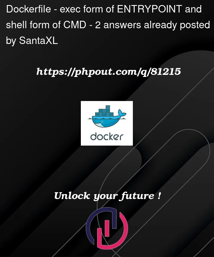 Question 81215 in Docker