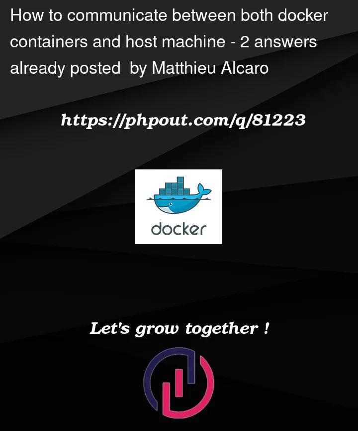 Question 81223 in Docker