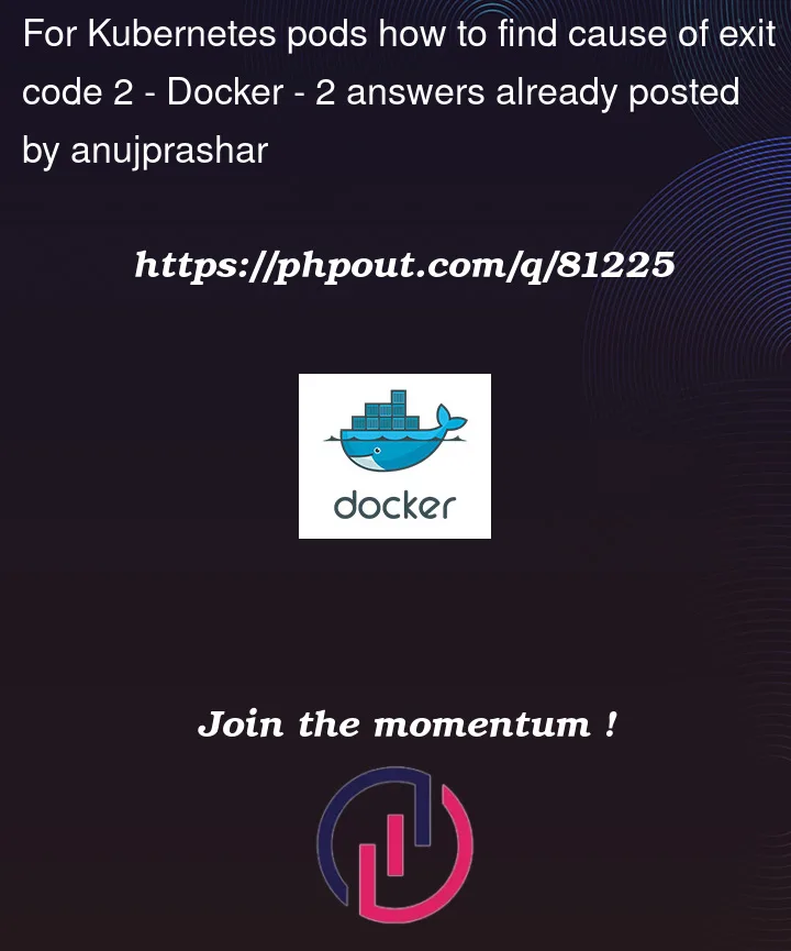 Question 81225 in Docker