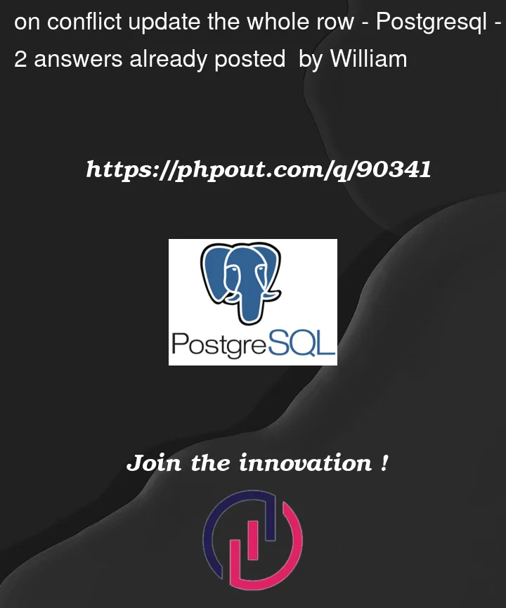 Question 90341 in PostgreSQL