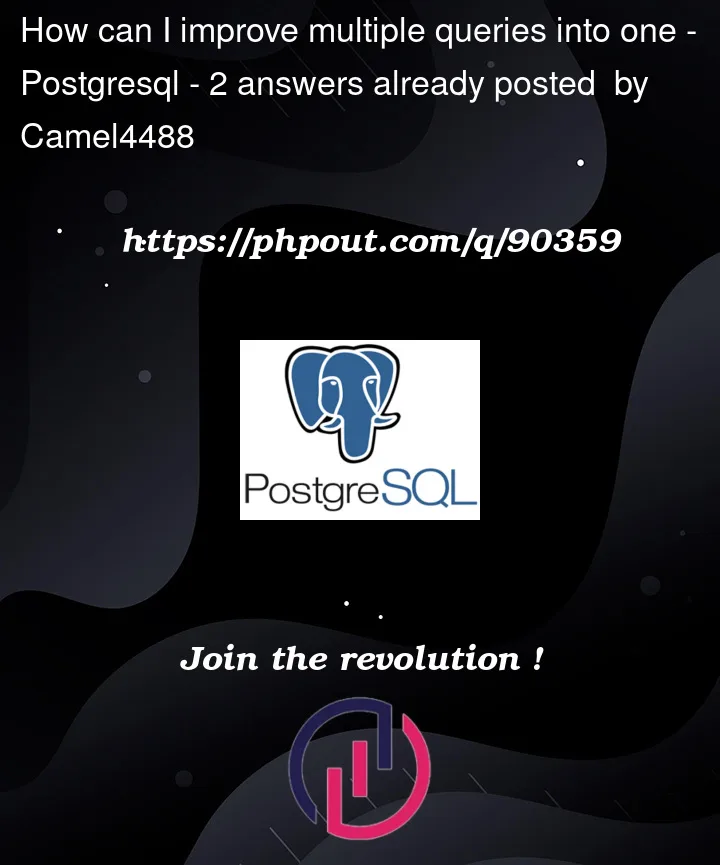 Question 90359 in PostgreSQL