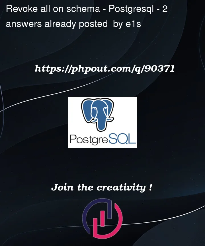 Question 90371 in PostgreSQL