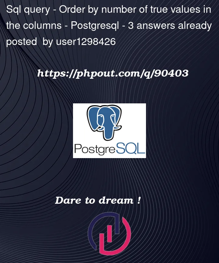 Question 90403 in PostgreSQL