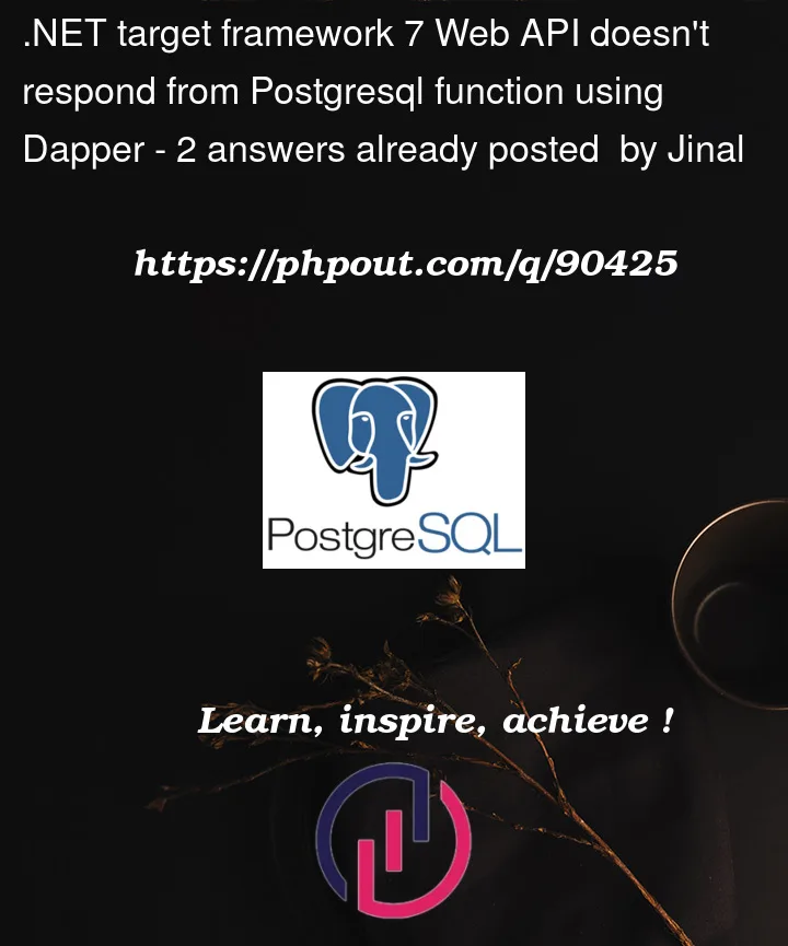 Question 90425 in PostgreSQL