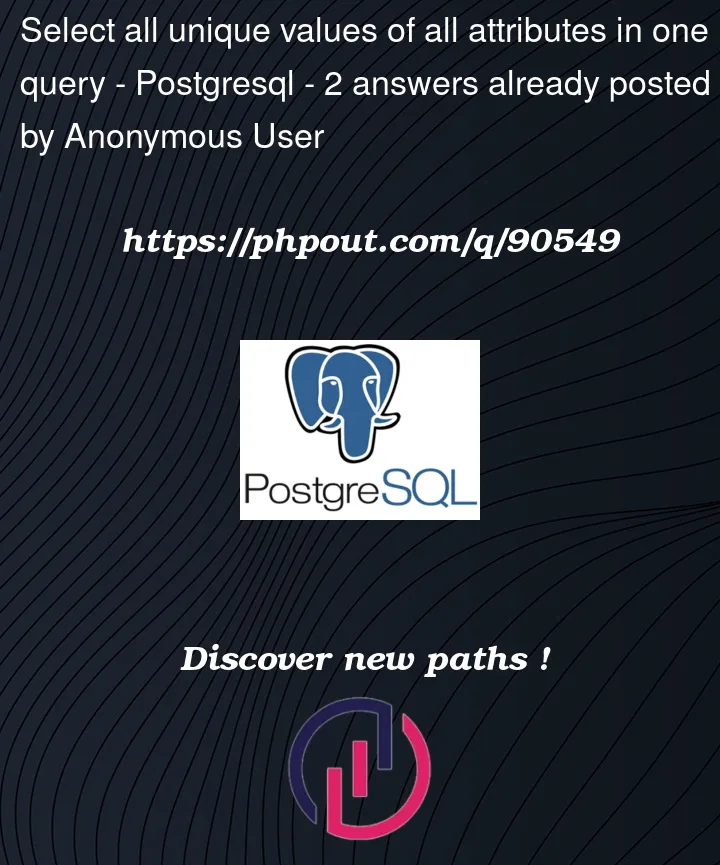 Question 90549 in PostgreSQL