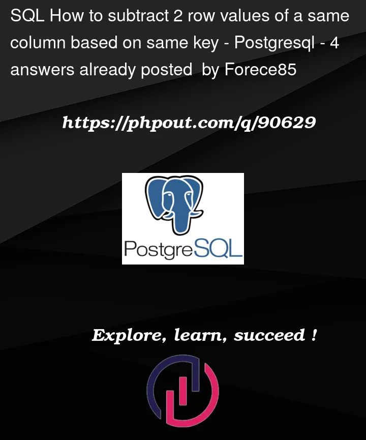 Question 90629 in PostgreSQL