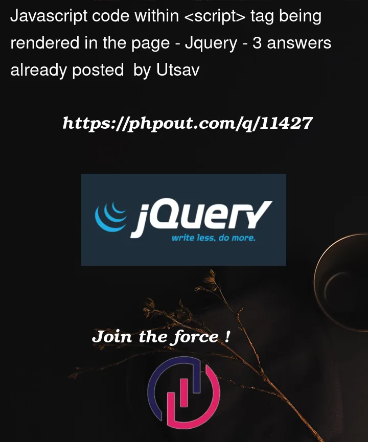 Question 11427 in Jquery