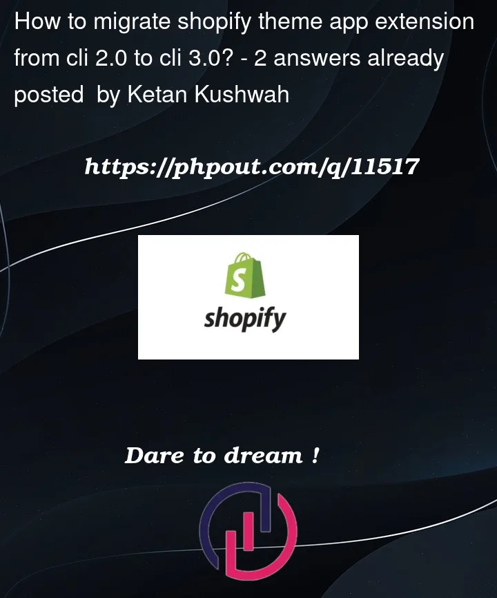 Question 11517 in Shopify