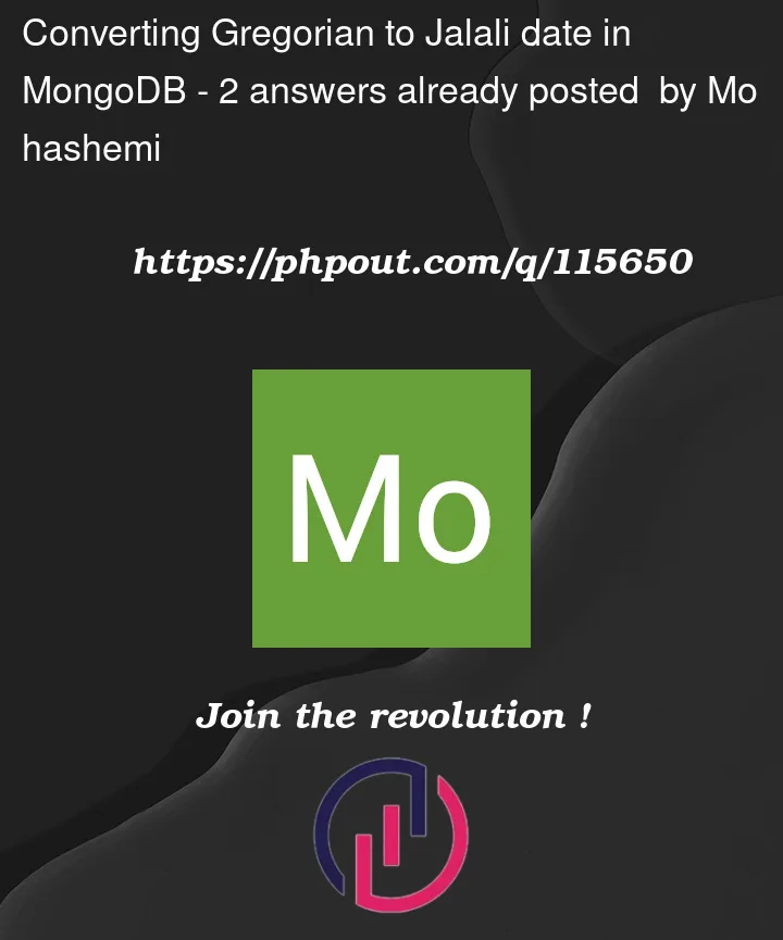 Question 115650 in Mongodb