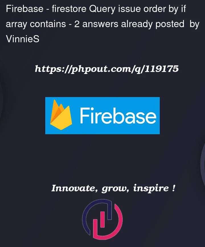 Question 119175 in Firebase