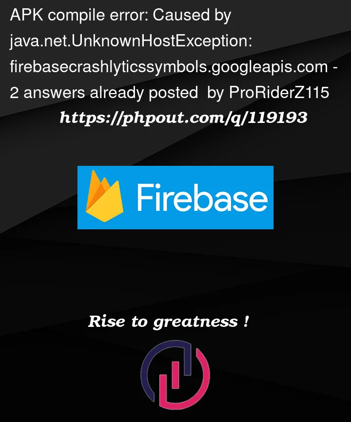 Question 119193 in Firebase