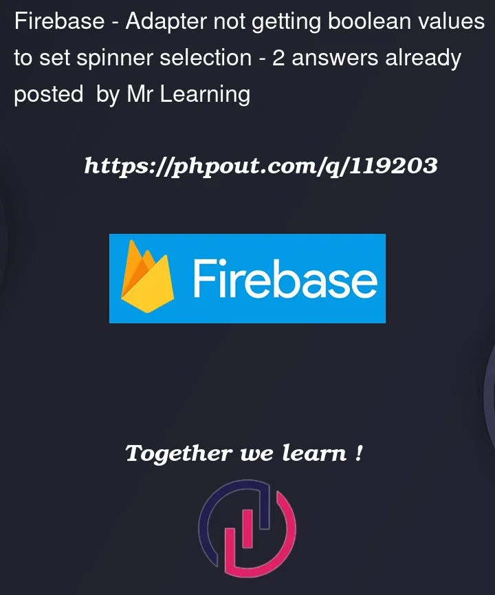 Question 119203 in Firebase