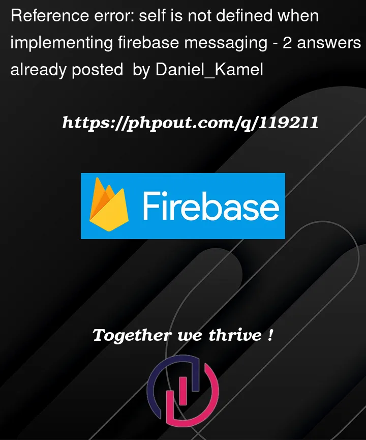 Question 119211 in Firebase