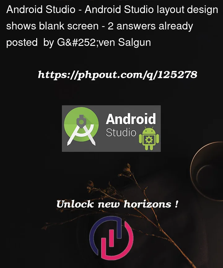 Question 125278 in Android Studio