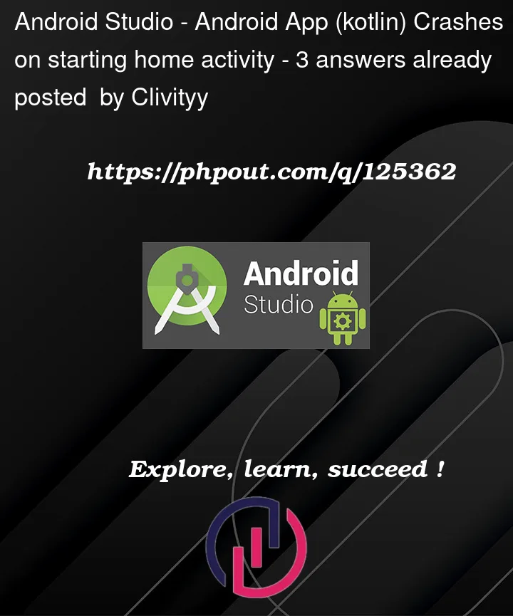 Question 125362 in Android Studio