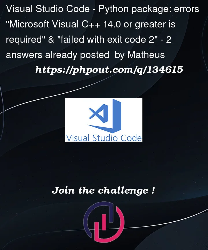 Question 134615 in Visual Studio Code