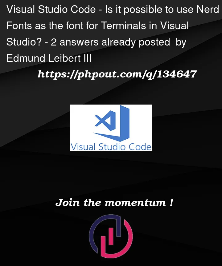Question 134647 in Visual Studio Code