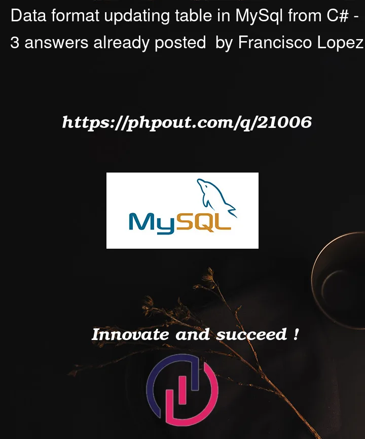 Question 21006 in Mysql