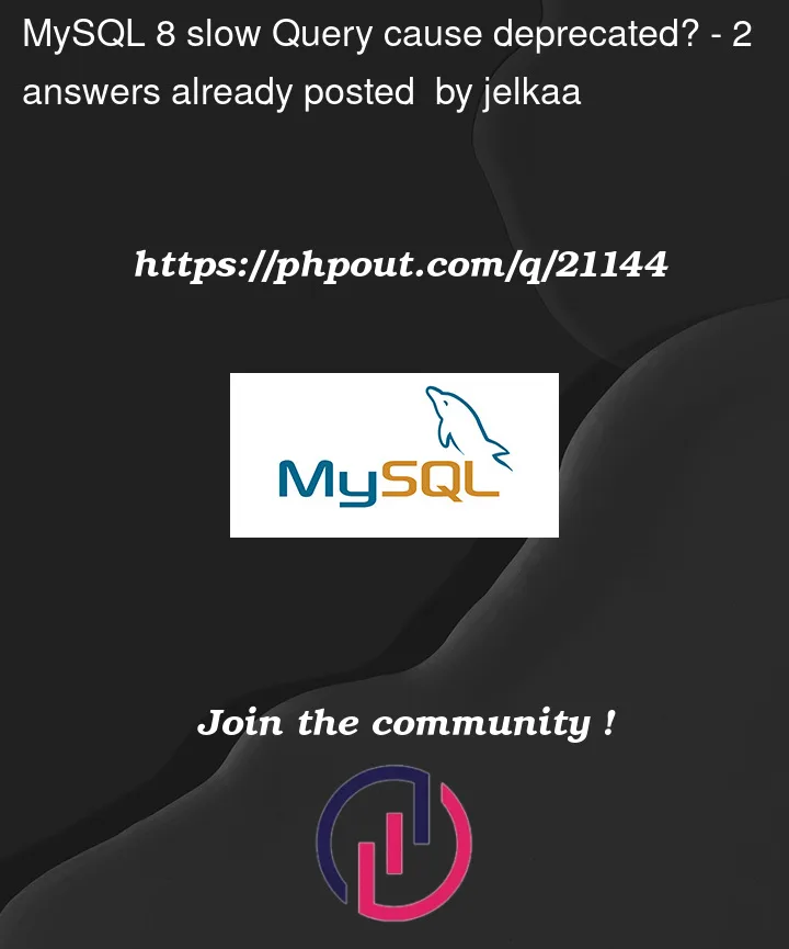 Question 21144 in Mysql