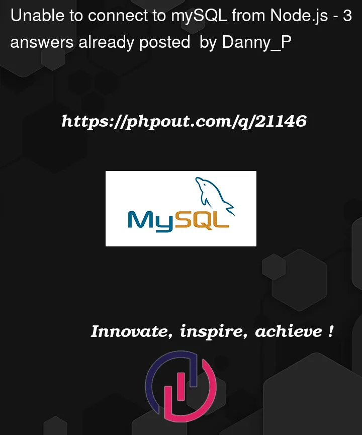 Question 21146 in Mysql