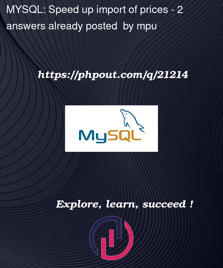 Question 21214 in Mysql