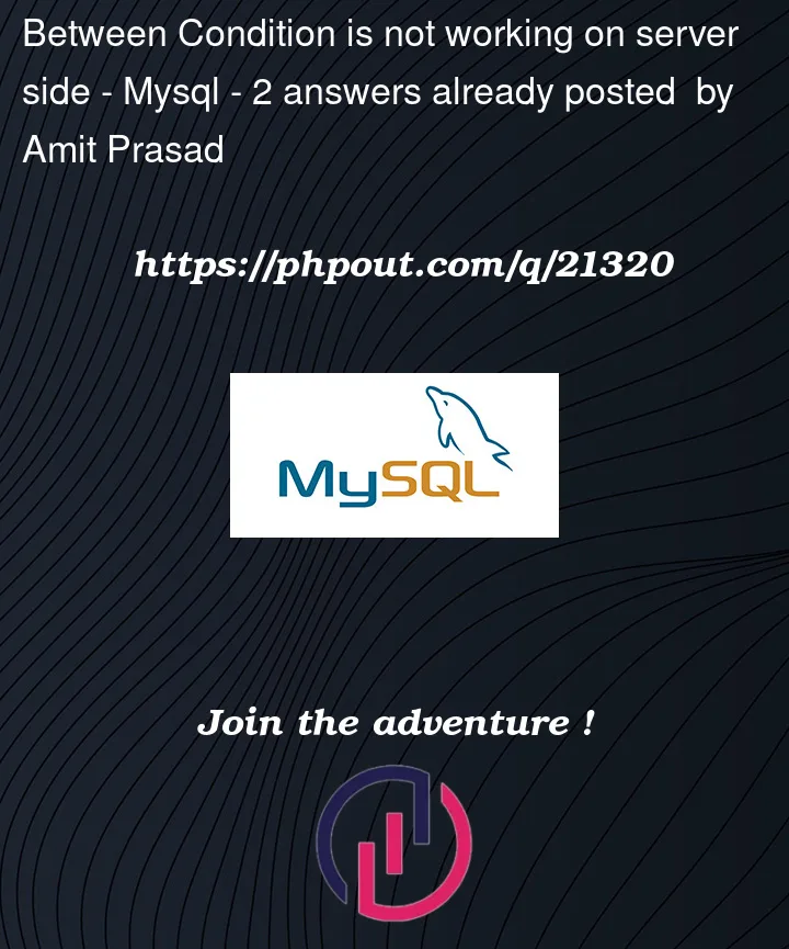 Question 21320 in Mysql