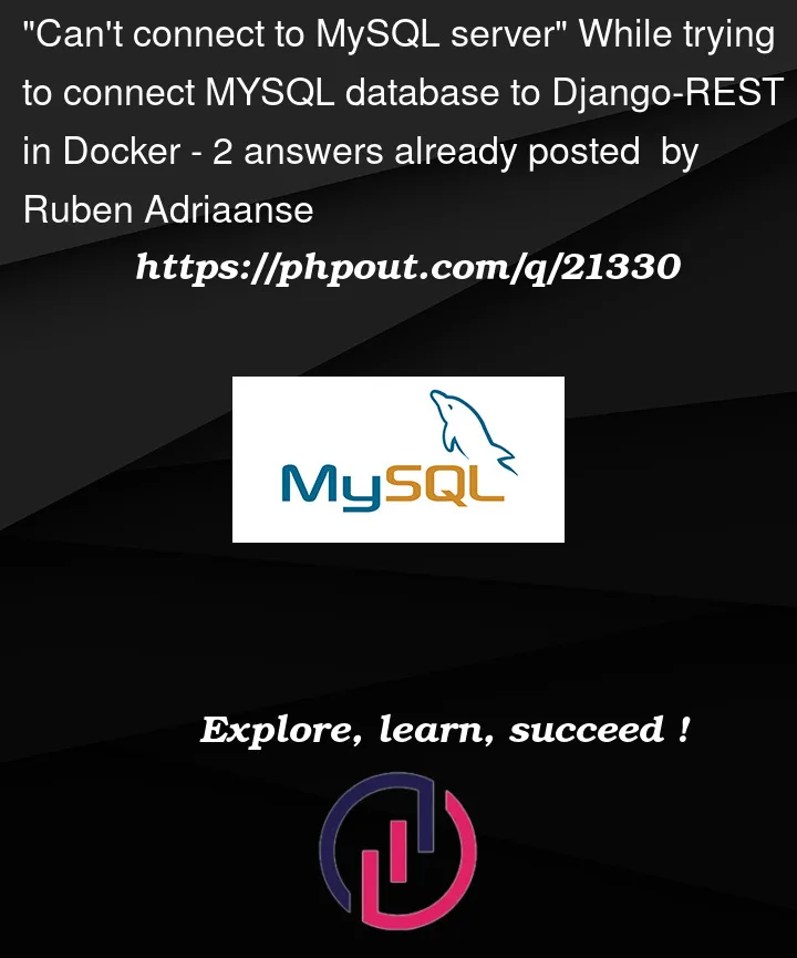 Question 21330 in Mysql