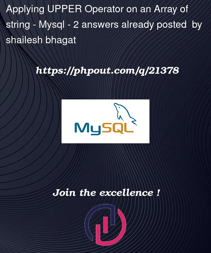 Question 21378 in Mysql