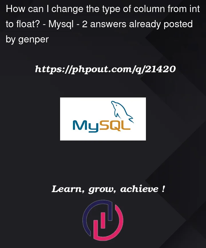 Question 21420 in Mysql