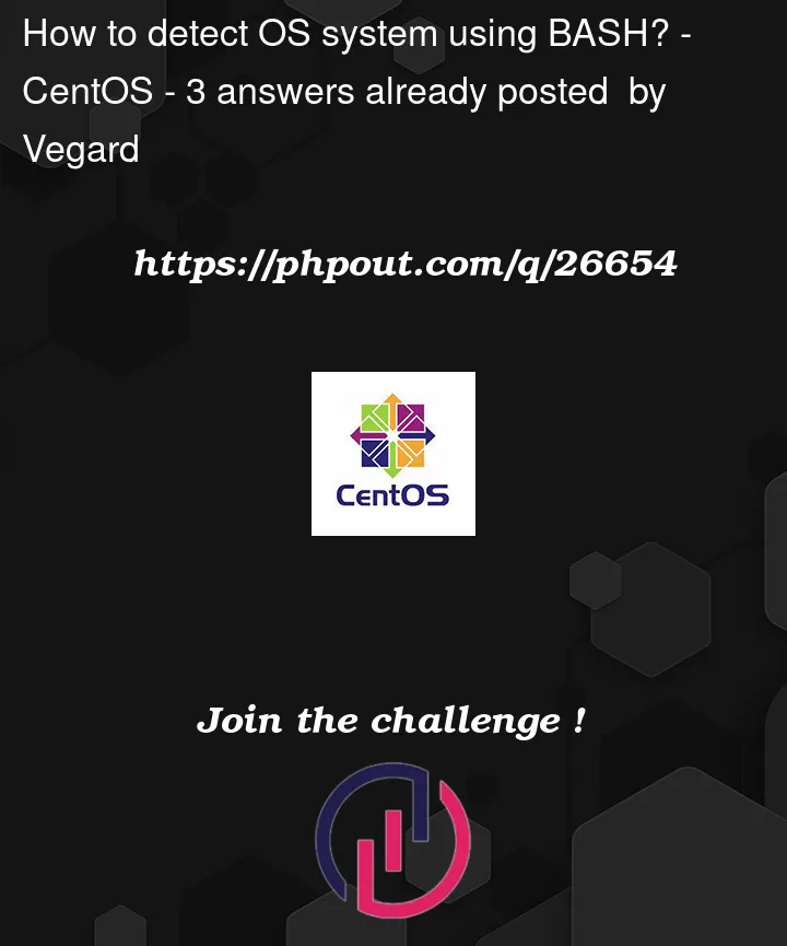 Question 26654 in CentOS