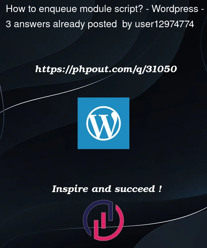 Question 31050 in Wordpress