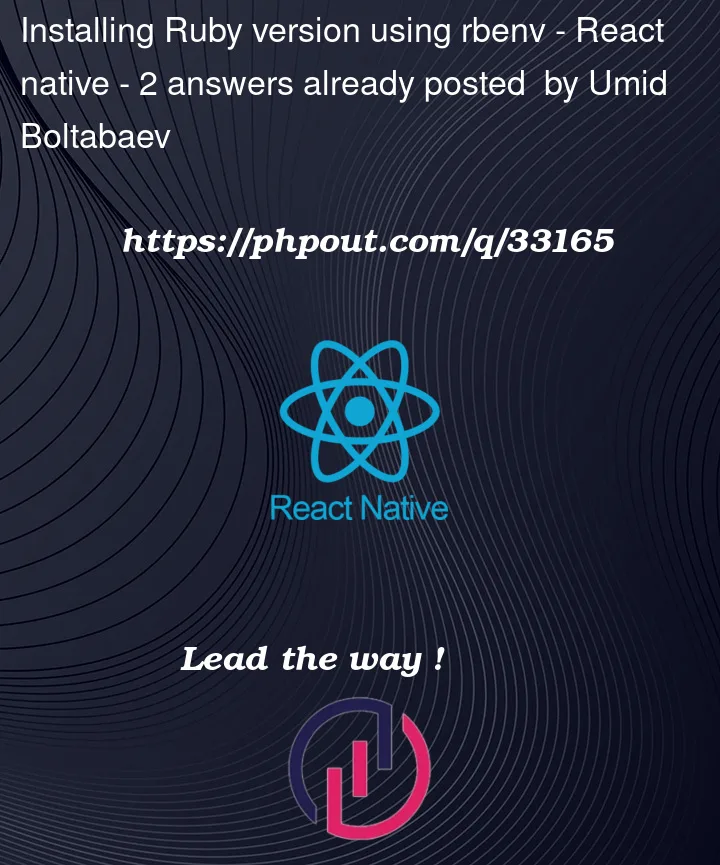 Question 33165 in React native