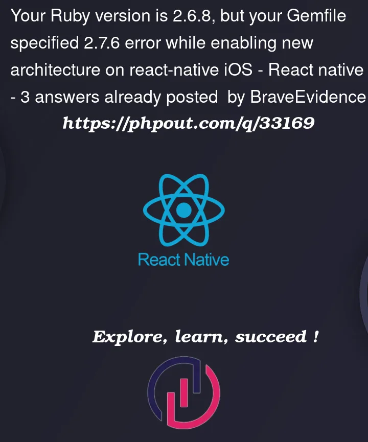 Question 33169 in React native