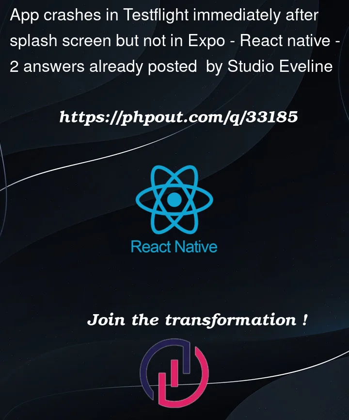 Question 33185 in React native