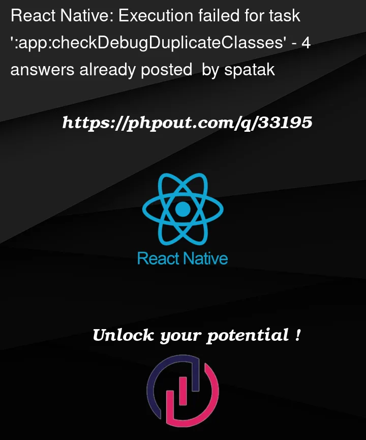 Question 33195 in React native