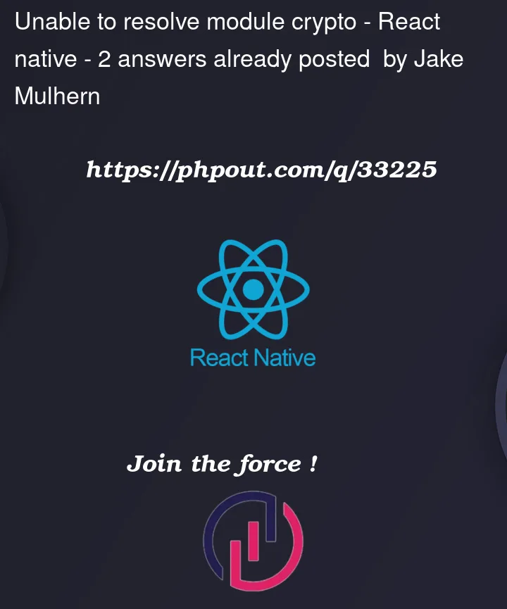 Question 33225 in React native