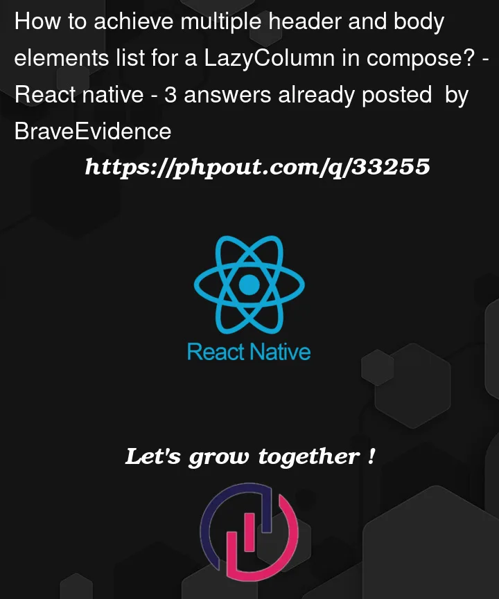 Question 33255 in React native