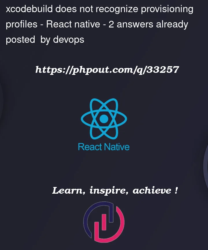 Question 33257 in React native