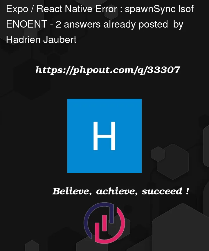 Question 33307 in React native