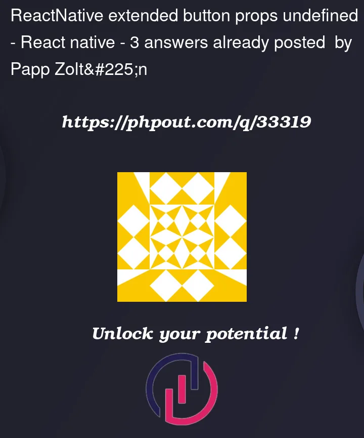 Question 33319 in React native