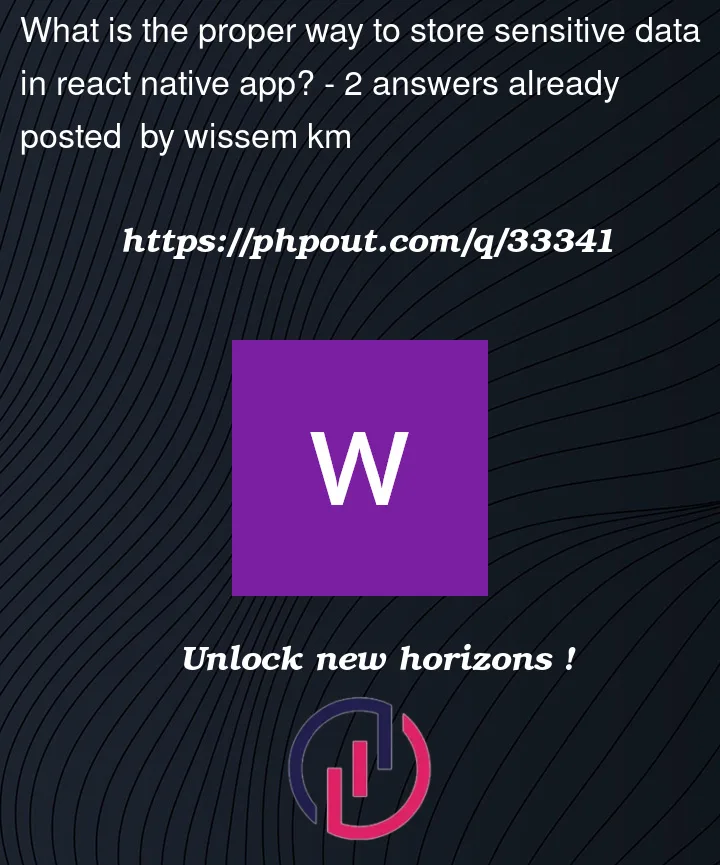 Question 33341 in React native