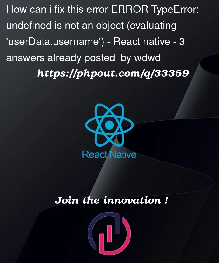 Question 33359 in React native