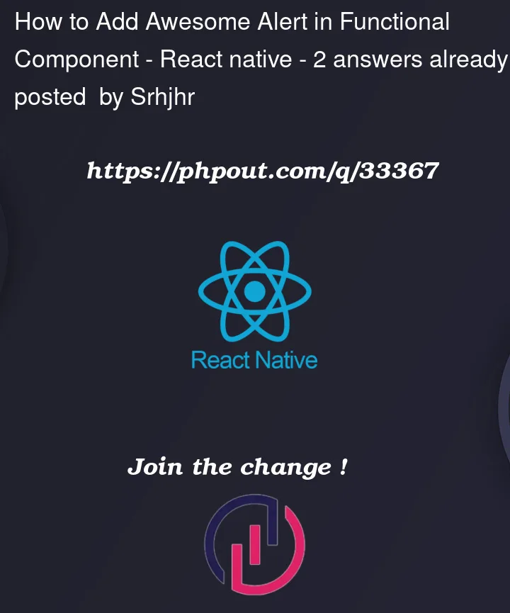 Question 33367 in React native