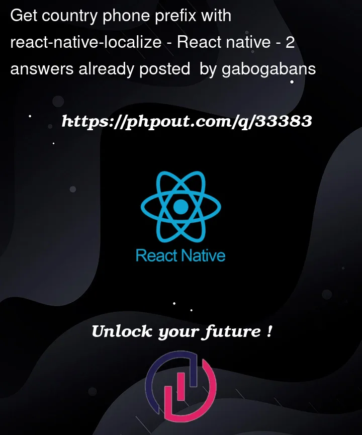 Question 33383 in React native