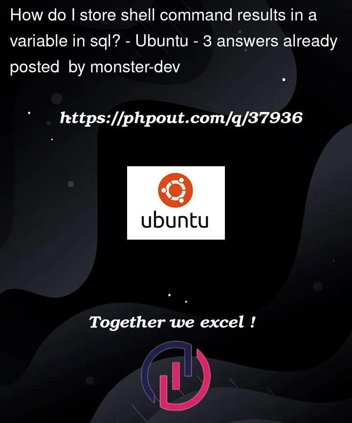 Question 37936 in Ubuntu