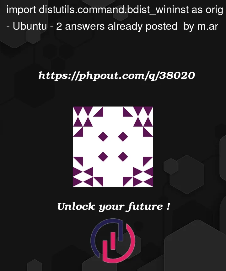 Question 38020 in Ubuntu