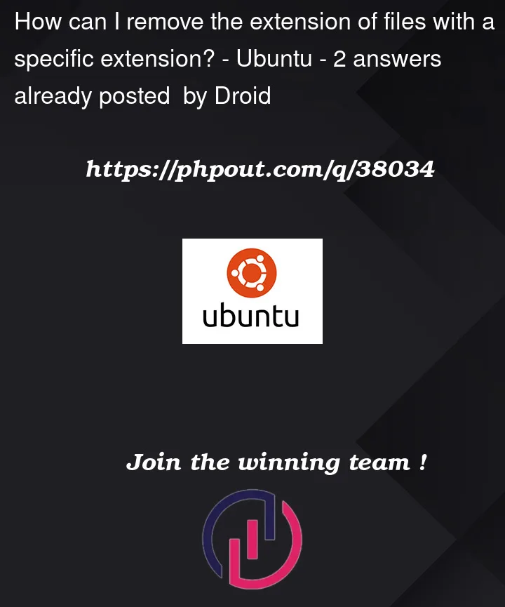 Question 38034 in Ubuntu